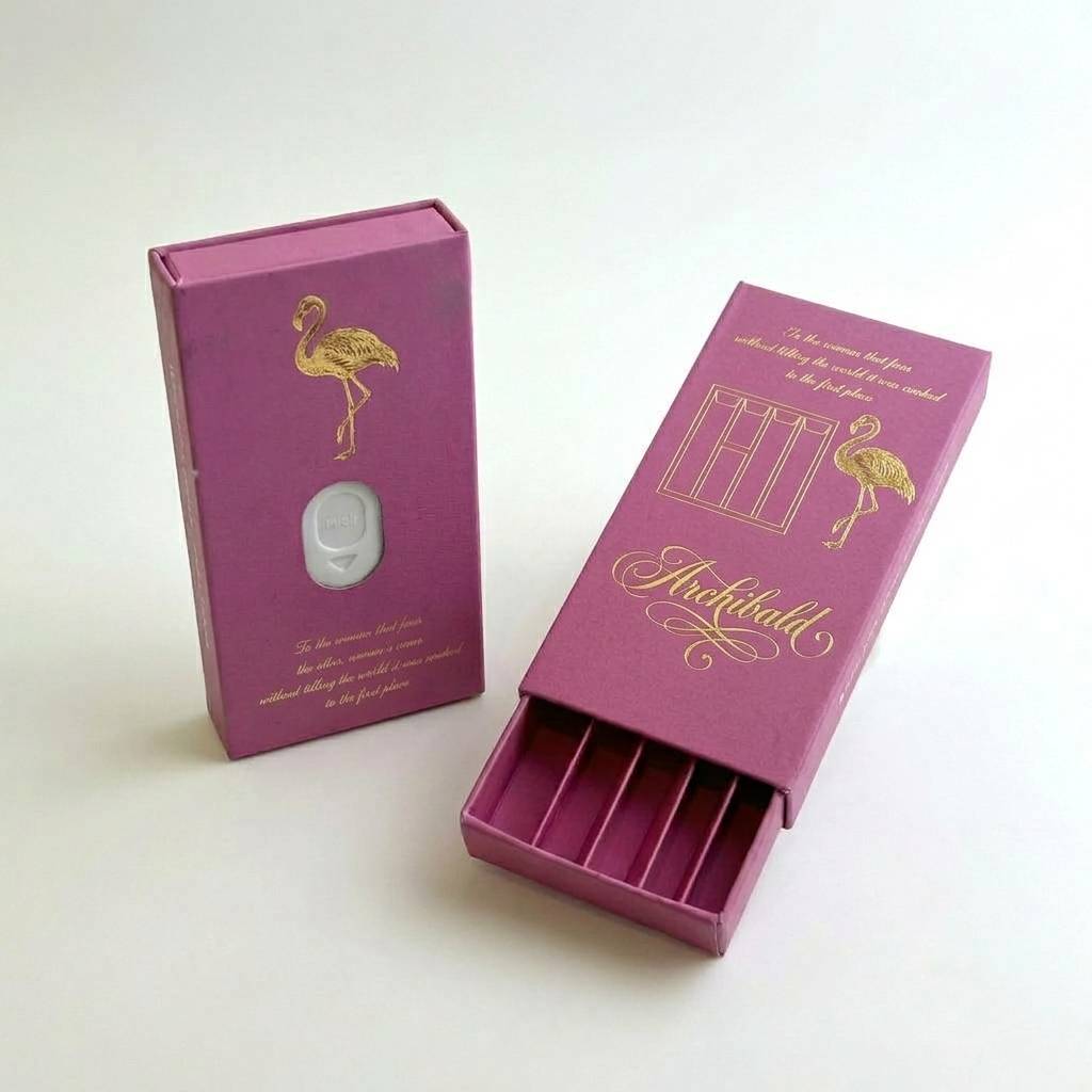 child-resistant cannabis packaging paper box